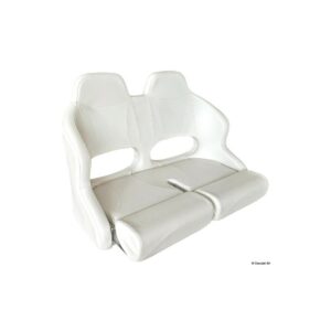 Siège double anatomique flip-up H99 RAL 9010