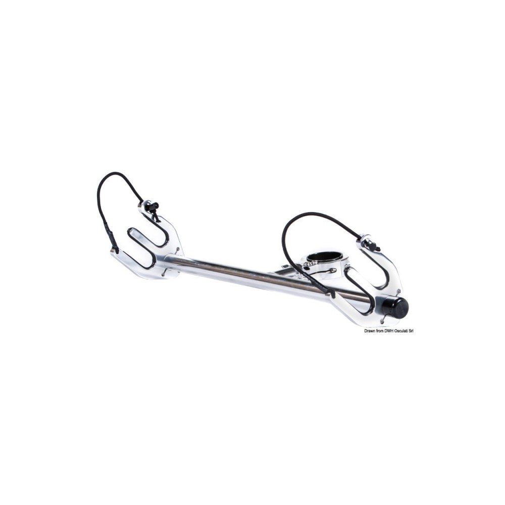 Combo Ski ou 2 Slalom Skis avec fourches 38mm