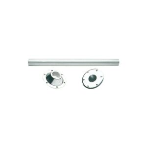 Pied de table aluminium anodisé 70 cm
