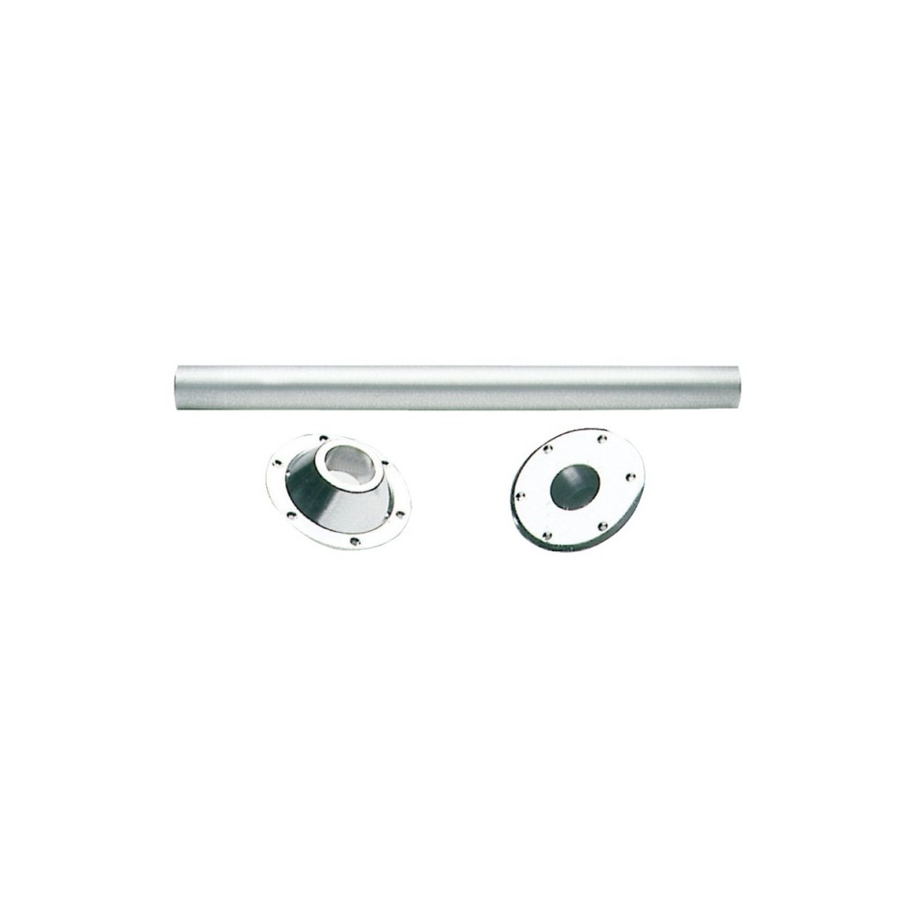 Pied de table aluminium anodisé 70 cm