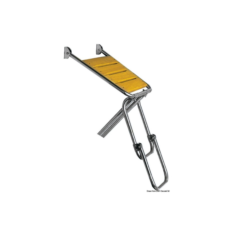 Passerelle arrière avec échelle 58x52 cm
