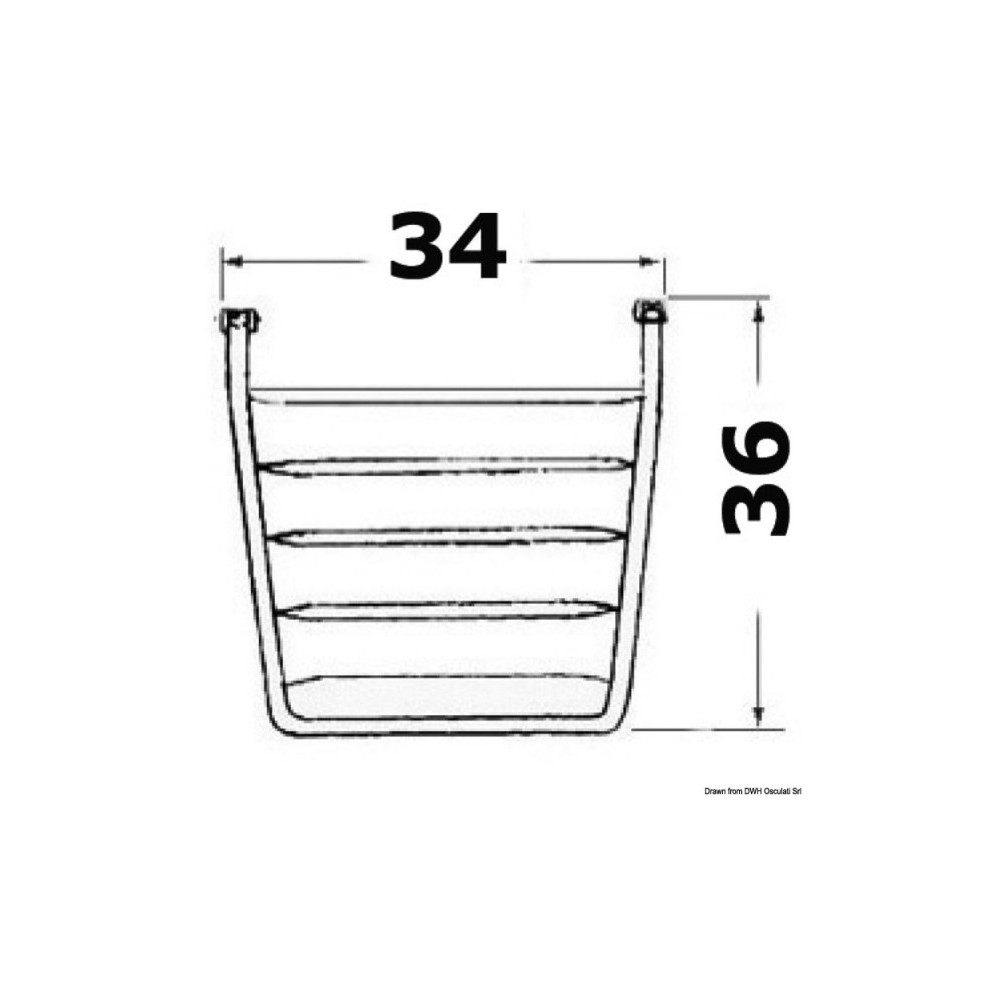Mini passerelle avec échelle 36x34 cm – Image 2