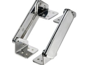 Coppia di cerniere con cover per sedile con sistema Flip Up
