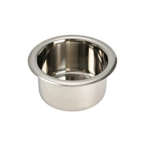 Porte-verres/canettes inox
