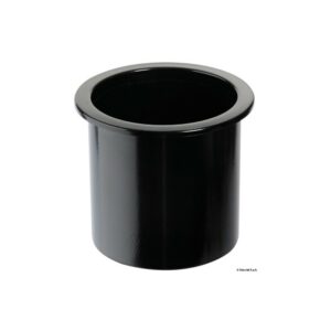 Porte-verres à encastrer ABS noir