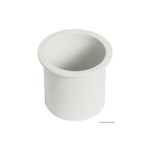 Porte-verres à encastrer ABS blanc