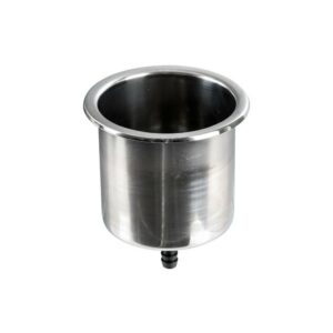 Porte-verre inox Delux Slim avec drainage