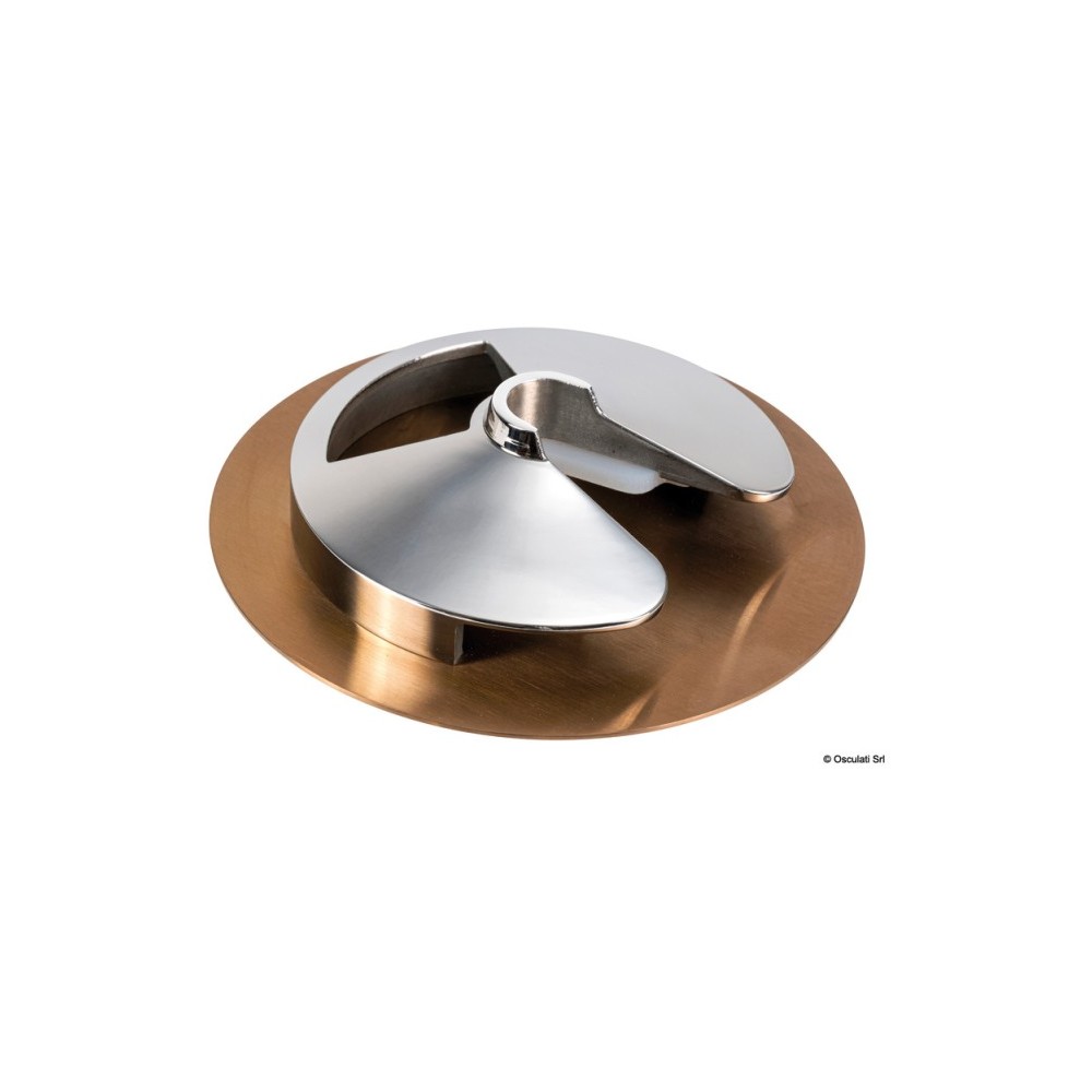 Porte-verres inox finition bronze – Image 3
