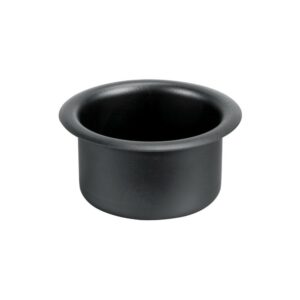 Porte-verre, porte-canettes inox noir