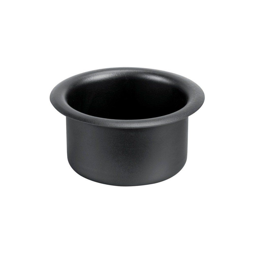 Porte-verre, porte-canettes inox noir