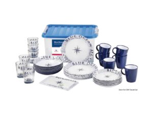 Assiette creuse anti-slip BLUE OCEAN Ø 21 cm