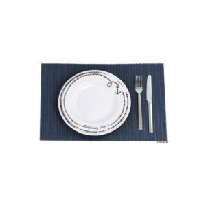 Nappe antidérapante sable 30x36 cm Bleu