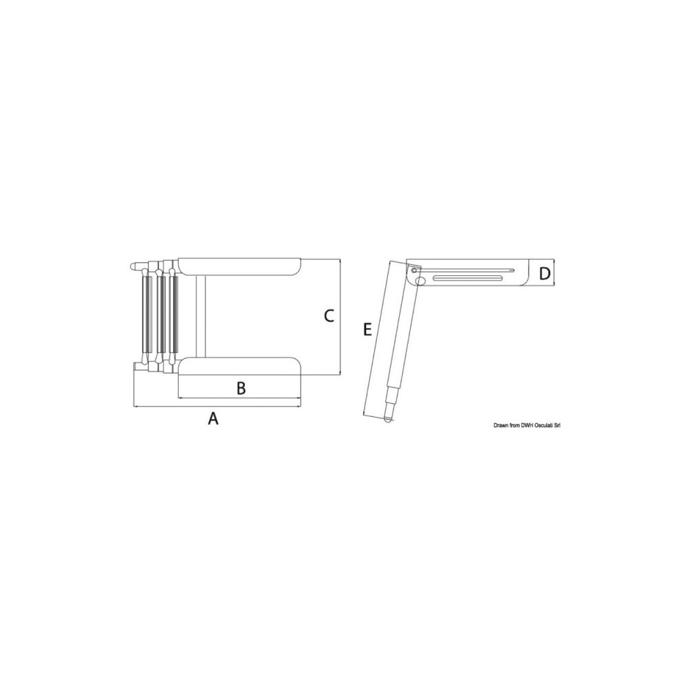 Echelle télescopique 3 marches p. 40.472.01 – Image 2