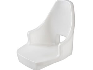Coque Compact polyéthylène blanc sans coussins