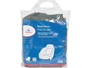 Couvre-siège biplace en tissu 53x90x89cm gris 300D pour bateau