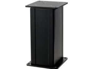Pied de table électrique 3 niveaux 12 V noir