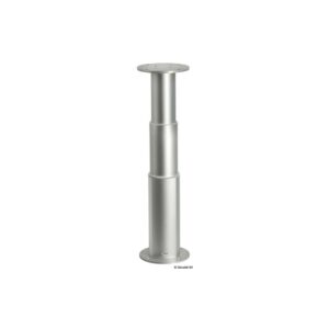 Pied table rond aluminium anodisé 3 stades 12V Aluminium