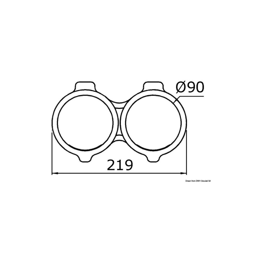 Porte-verre/tasse/canette Swing-Out 2/4 places – Image 3