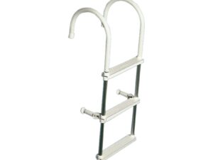 Echelle tubes en anticorodal Ø 175 mm 3 marches