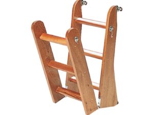 Echelle acajou 4 marches