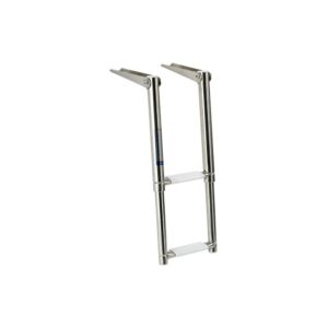 Echelle télescopique étroite AISI316 2 marches