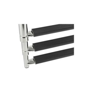 Echelle télescop. standard AISI316 noir 5 marches