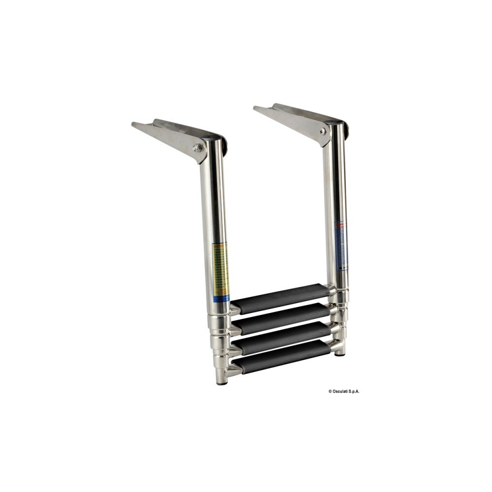Echelle télescop. standard AISI316 noir 4 marches – Image 5