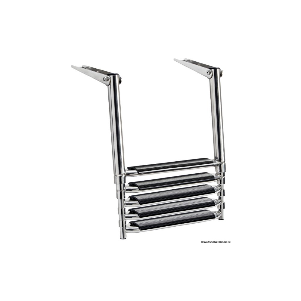 Echelle télescopique BIG pour passerelle 5 marches