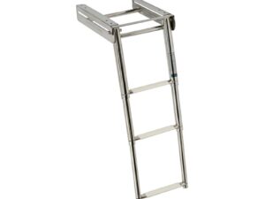 Echelle télescop. escamot standard AISI316 3marche Inox AISI 316