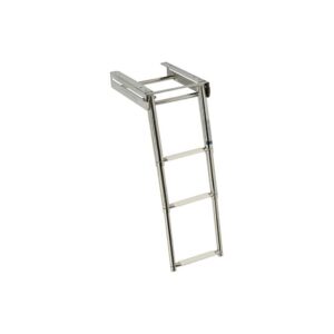 Echelle télescop. escamot standard AISI316 3marche Inox AISI 316