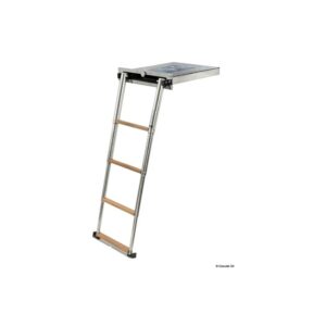 Echelle escamotable teck Top Line 4 marches