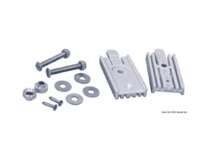 Kit attaches rapides p. échelle inox