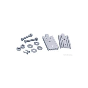 Kit attaches rapides p. échelle inox