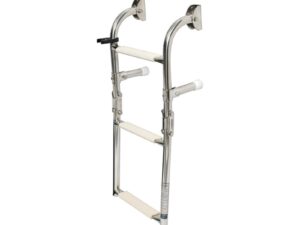 Echelle repliable AISI316 standard 3 marches Inox AISI 316