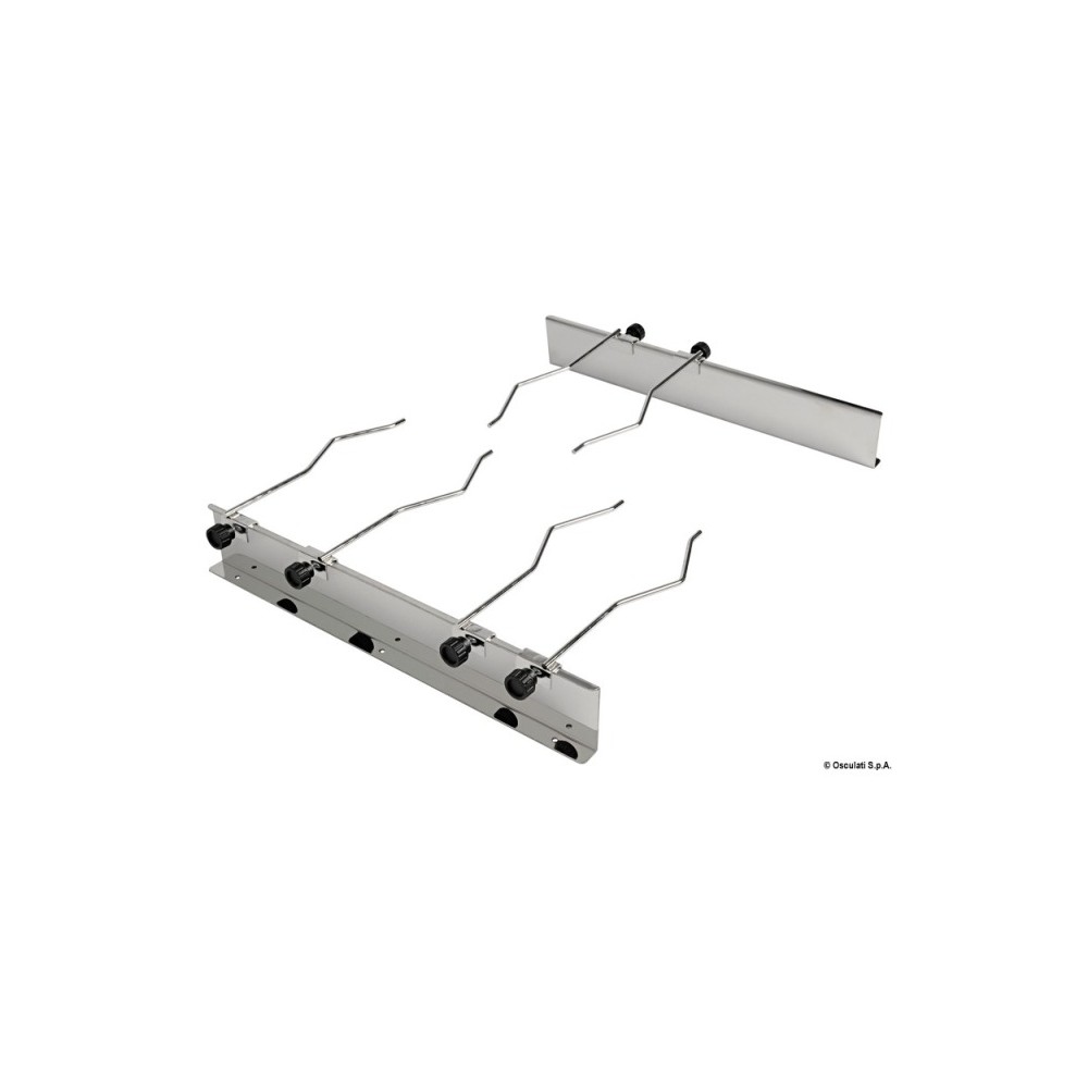 Set bloc-casseroles + pare-flammes p. 50.100.53