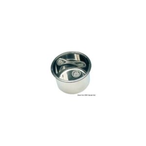 Evier rond inox poli miroir 385x180 mm