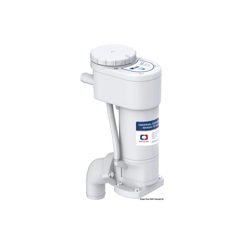 Kit de conversion manuel/électrique pour WC