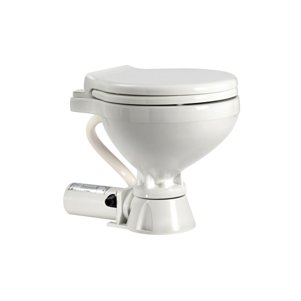 WC électrique compact siège plastique 12 V