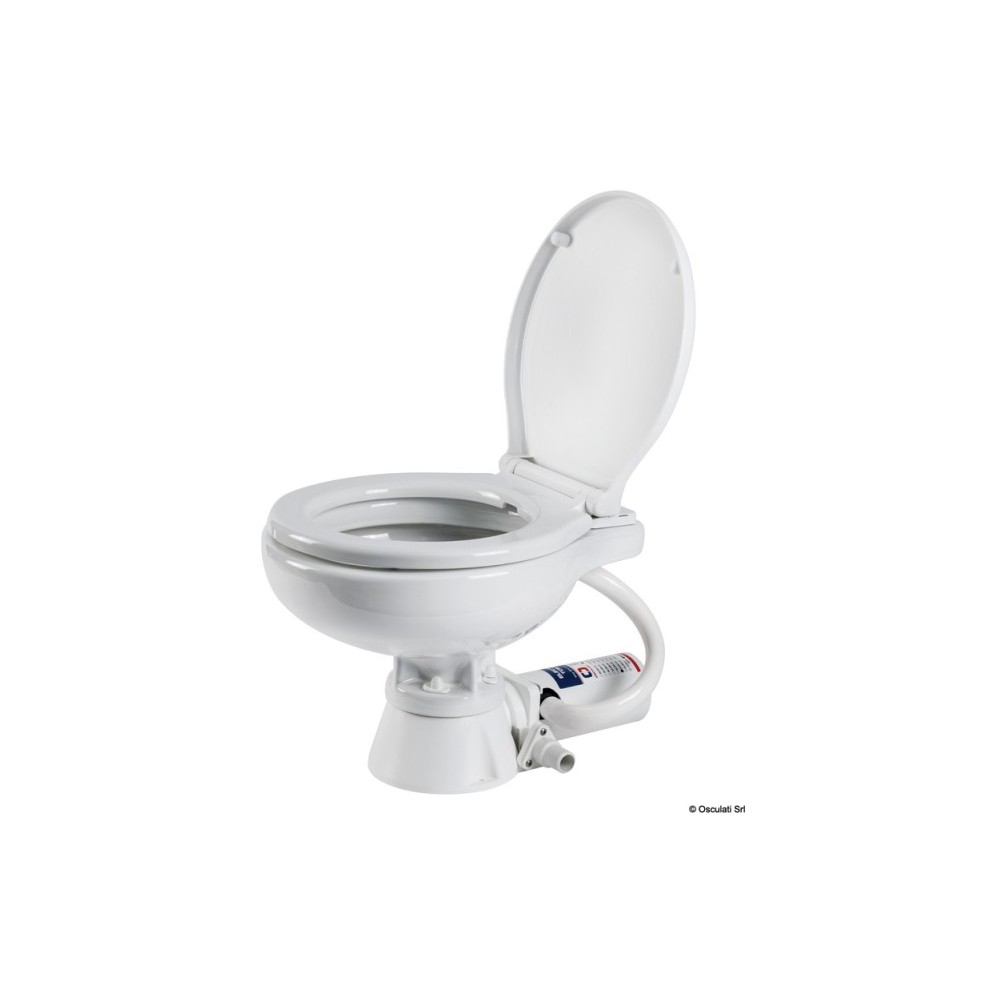WC électrique siège plastique blanc – Image 2