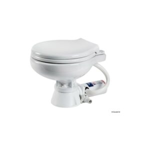 WC électrique siège plastique blanc