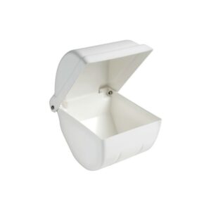 Support papier toilette ABS blanc