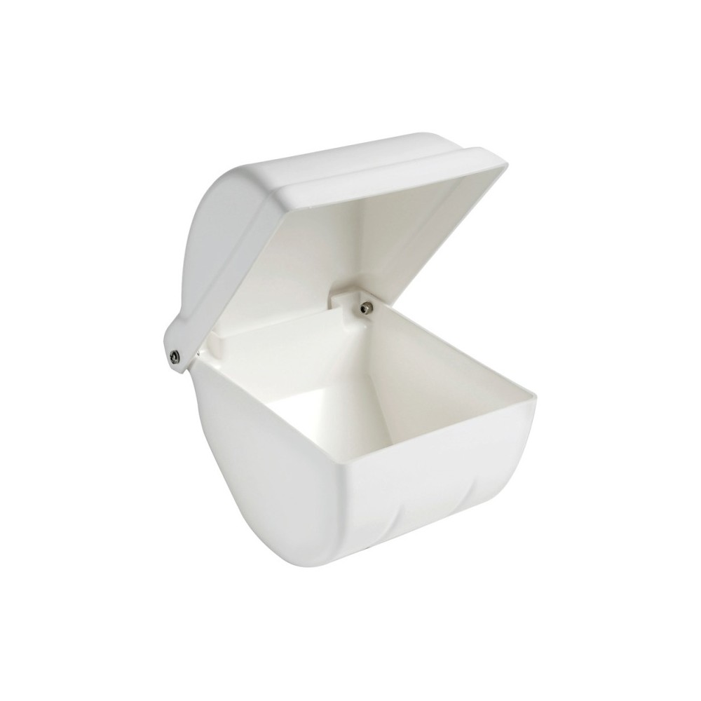 Support papier toilette ABS blanc