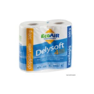 Papier-toilette hydrosoluble Delysoft 4 pièces