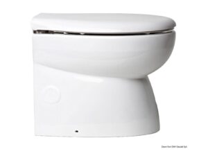 WC électrique caréné cuvette porcelaine bas 12 V
