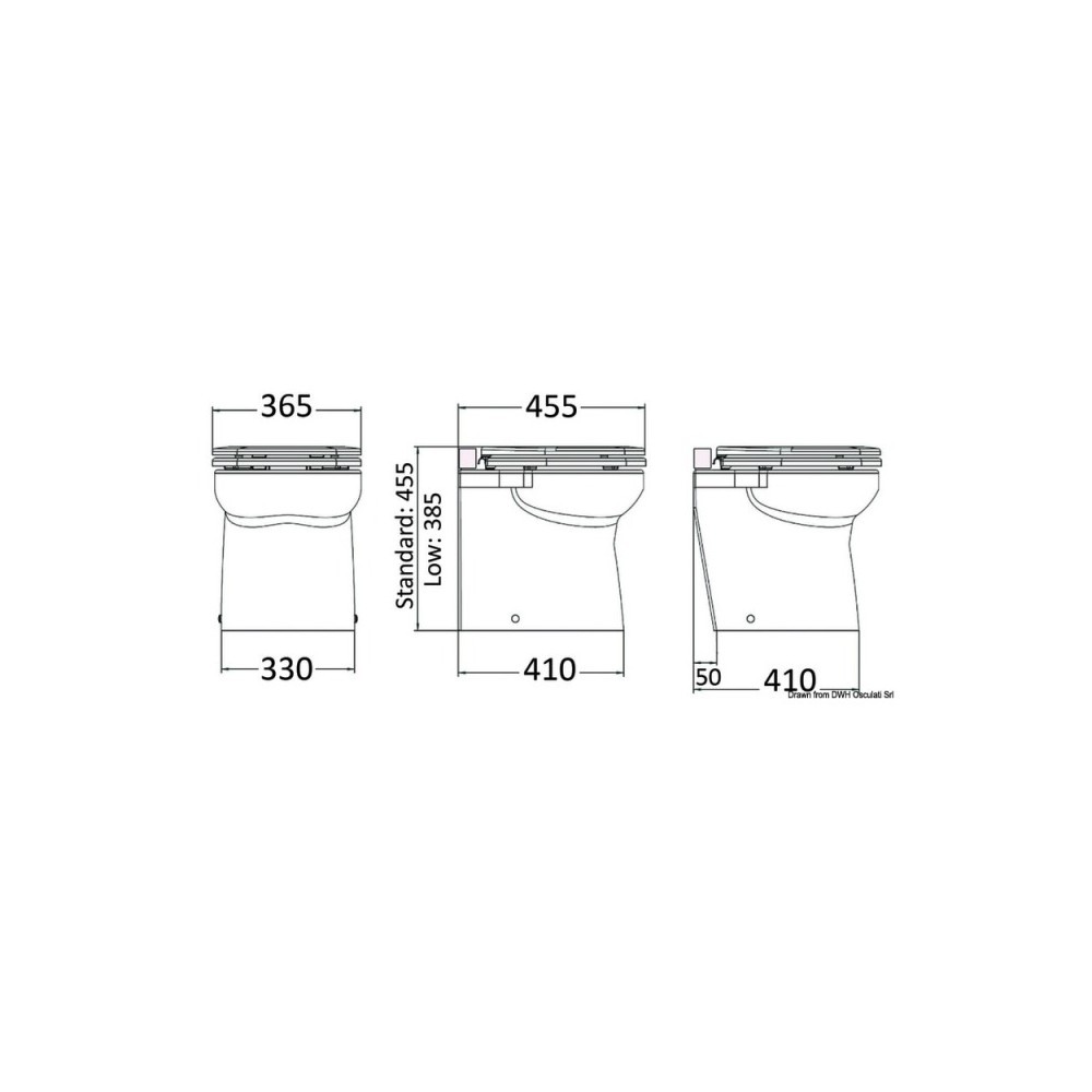 WC SILENT Elegant droit – Image 3