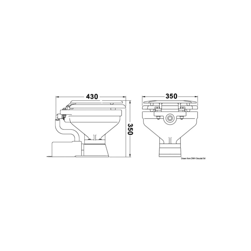 WC électrique JABSCO 12 V – Image 2