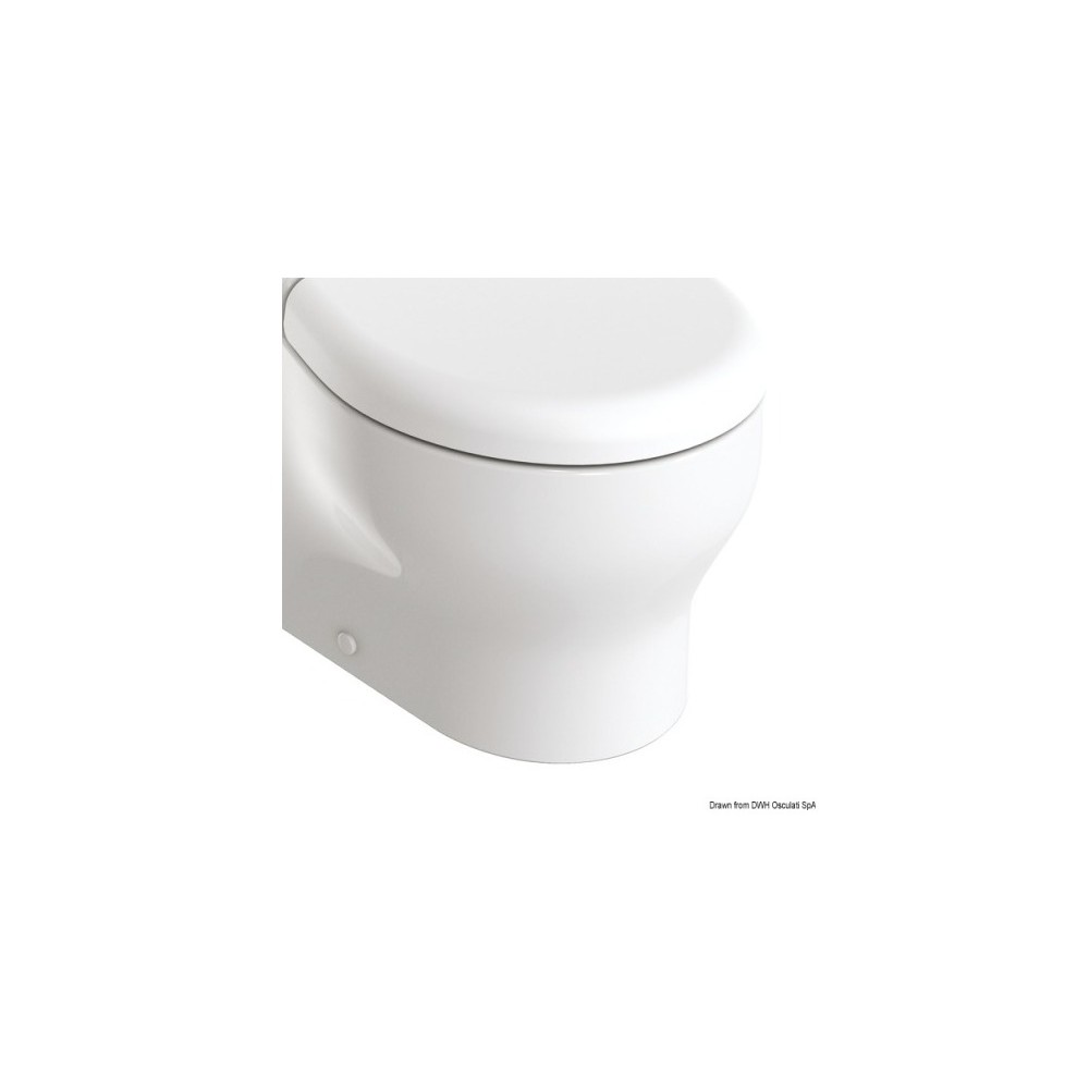 WC électrique TECMA Elegance Short 2G 24V Deep Bowl dessous plancher