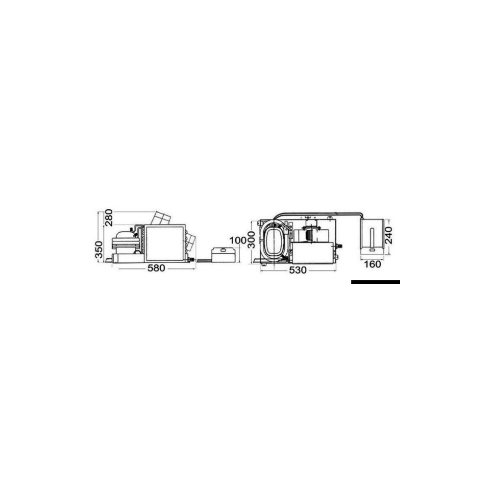 Climatisateur marin CLIMMA A 220 V 9000 Btu/h – Image 2