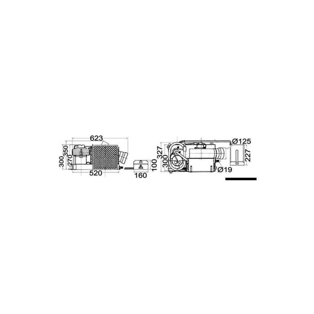 Climatisateur marin CLIMMA B 220 V 12000 Btu/h – Image 2
