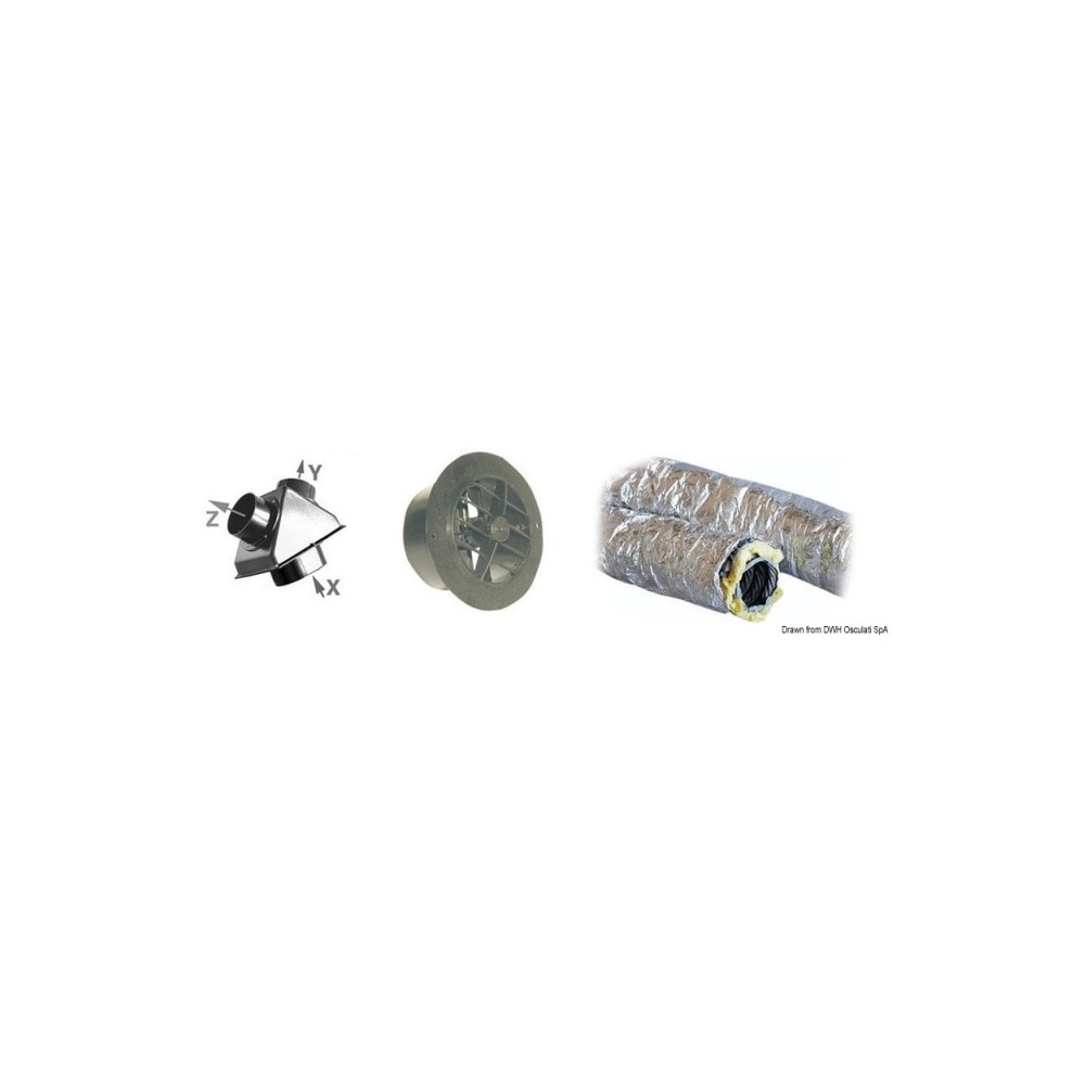 Kit accessoires deuxième sortie air B